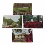 Four (4) Augusta National Postcards