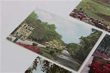 Four (4) Augusta National Postcards