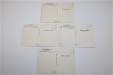 Four (4) Augusta National Postcards