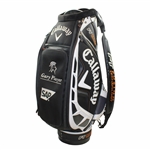 Gary Players Personal Callaway Fusion Technology Black & White Full Size Tour Golf Bag