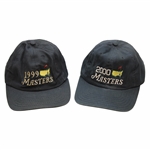 1999-2000 Masters Tournament Navy Blue Hats - John Derr Collection