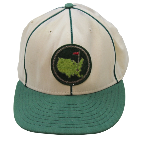 1997 Masters Tournament Circle Logo Green & White Hat - John Derr Collection