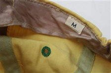 Vintage 1951 Masters Tournament Yellow Hat - Rare - John Derr Collection