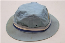 1976 Masters Tournament CBS Blue Bucket Hat - John Derr Collection