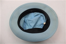1976 Masters Tournament CBS Blue Bucket Hat - John Derr Collection