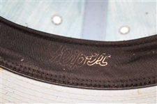 1976 Masters Tournament CBS Blue Bucket Hat - John Derr Collection