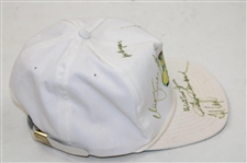 Snead, Faldo, Nelson & 5 Others Signed Masters Logo Hat - John Derr Collection