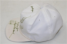Snead, Faldo, Nelson & 5 Others Signed Masters Logo Hat - John Derr Collection