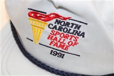 1991 North Carolina Sports Hall Of Fame Blue Rope Hat - John Derr Collection