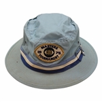 1975 Masters Tournament CBS Blue Bucket Hat - John Derr Collection