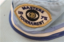 1975 Masters Tournament CBS Blue Bucket Hat - John Derr Collection