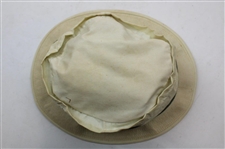 1971 Masters Tournament CBS Yellow Bucket Hat - John Derr Collection