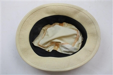 1971 Masters Tournament CBS Yellow Bucket Hat - John Derr Collection