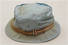1972 Masters Tournament CBS Blue Bucket Hat - John Derr Collection