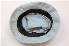 1972 Masters Tournament CBS Blue Bucket Hat - John Derr Collection