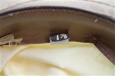 1973 Master Tournament CBS Yellow Bucket Hat - John Derr Collection