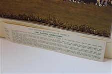 1980 Masters Tournament Golf Writers Association of America Press Photo in Folio - John Derr Collection