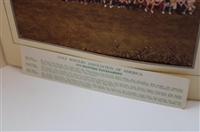 1978 Masters Tournament Golf Writers Association of America Press Photo in Folio - John Derr Collection
