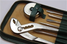 1965 Masters Tournament Gift Leather Toolkit - John Derr Collection
