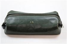 John Derr's Personal Masters Leather 'J.D.' Toiletry Bag - John Derr Collection