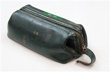 John Derr's Personal Masters Leather 'J.D.' Toiletry Bag - John Derr Collection