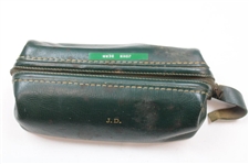 John Derr's Personal Masters Leather 'J.D.' Toiletry Bag - John Derr Collection