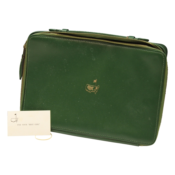 Masters Undated Leather Cosmetic Bag - John Derr Collection