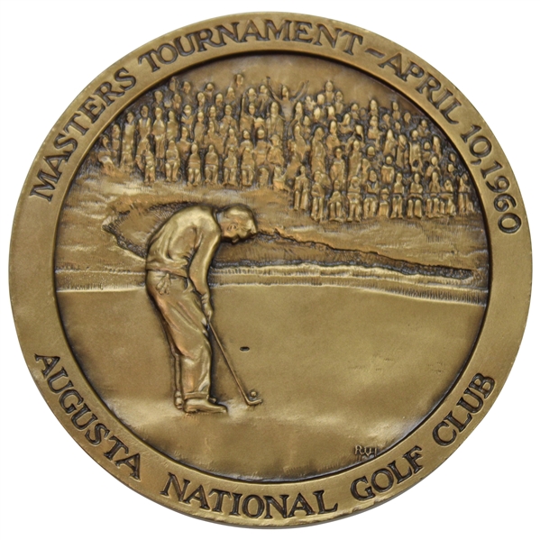 1960 Masters Tournament Arnold Palmer Commemorative Medallion