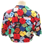 Masters Vintage SERIES Badges Camp Shirt Mens - Xl