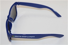 Drive, Chip & Putt Blue Sunglasses