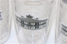Four (4) 16oz Augusta National Golf Club Clubhouse Tervis Tumblers