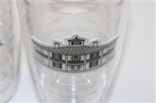 Four (4) 16oz Augusta National Golf Club Clubhouse Tervis Tumblers