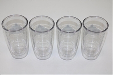 Four (4) 16oz Augusta National Golf Club Clubhouse Tervis Tumblers