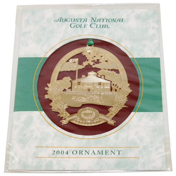 2004 Augusta National Golf Club Clubhouse Christmas Ornament in Original Package