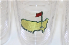 Four (4) Masters Tournament Logo 16oz Tervis Tumblers