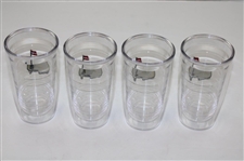 Four (4) Masters Tournament Logo 16oz Tervis Tumblers