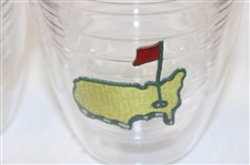Four (4) Masters Tournament Logo 12oz Tervis Tumblers 