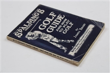 1922 'Spaldings Athletic Library' Vol. 1 No. 10 Book by James Braid 