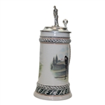 Domex Fine German Pewter Golf Themed Tankard