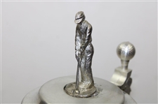 Domex Fine German Pewter Golf Themed Tankard