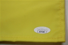 Adam Scott Signed 2013 Masters Flag w/'Aussie Aussie Aussie' JSA #A177248