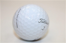 Ludvig Aberg Signed Titleist Golf Ball JSA #CB69618