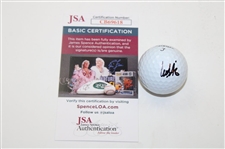 Ludvig Aberg Signed Titleist Golf Ball JSA #CB69618