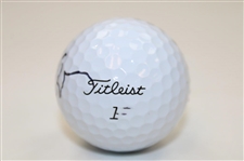 Jordan Spieth Signed Titleist Golf Ball JSA #CB69620