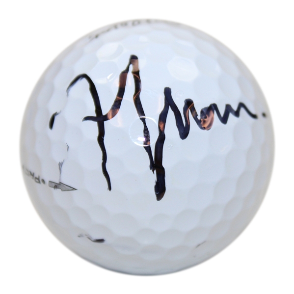 Justin Thomas Signed Titleist Golf Ball JSA #CB69624
