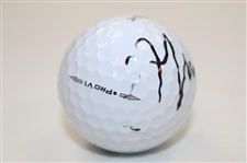 Justin Thomas Signed Titleist Golf Ball JSA #CB69624