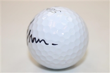 Justin Thomas Signed Titleist Golf Ball JSA #CB69624