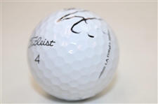 Justin Thomas Signed Titleist Golf Ball JSA #CB69624