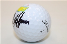 Collin Morikawa Signed Masters Golf Ball JSA #WIT687583