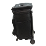 Augusta National Golf Club Clubhouse Logo Black Cooler w/Sliding Handle & Wheels